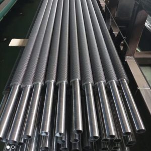 Smooth heat exchanger tubes in workshop