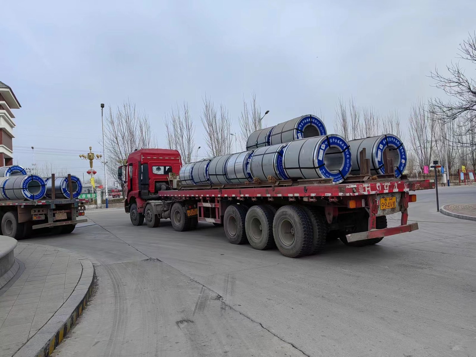 Steel shipping and loading evidence