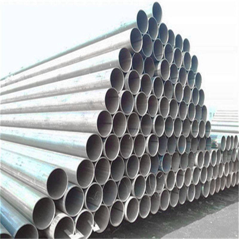 Round carbon steel pipe stack