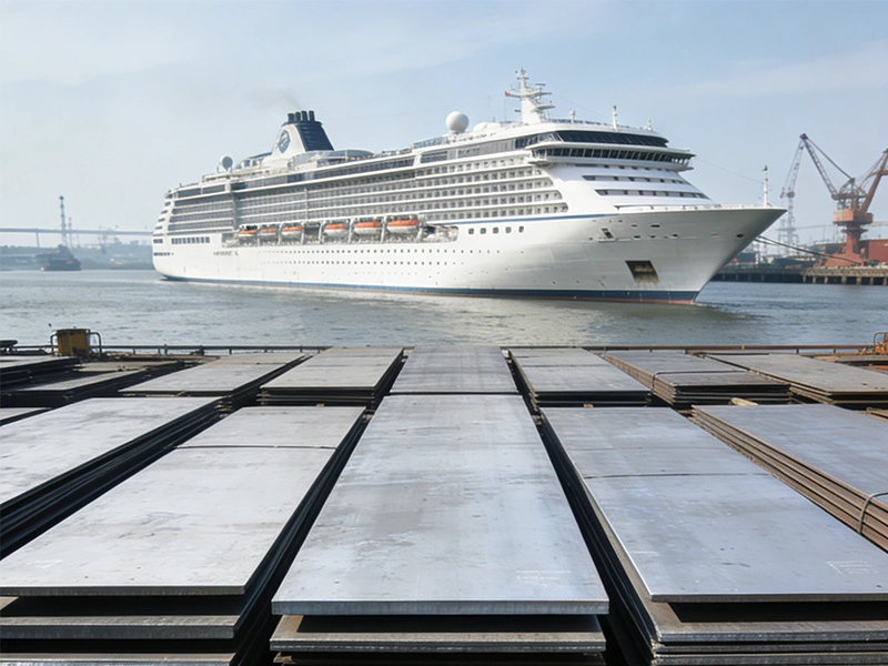 Marine steel plate for shipbuilding projects