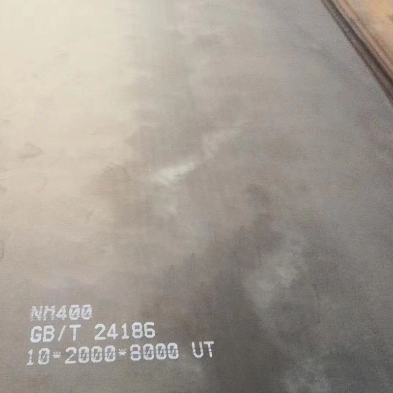 Pressure vessel boiler steel plate marked surface