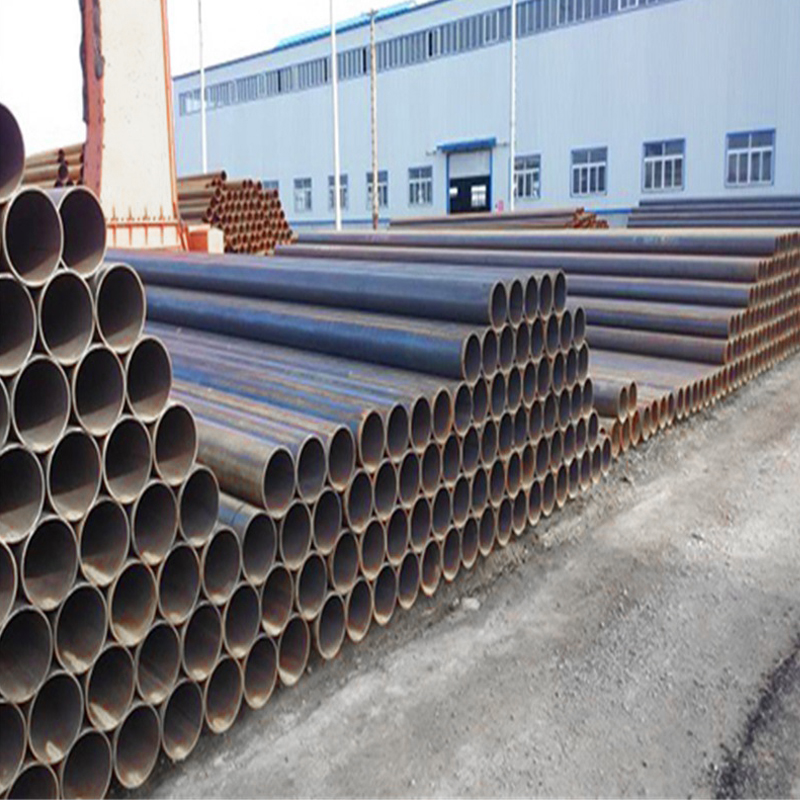 SSAW pipe yard stack
