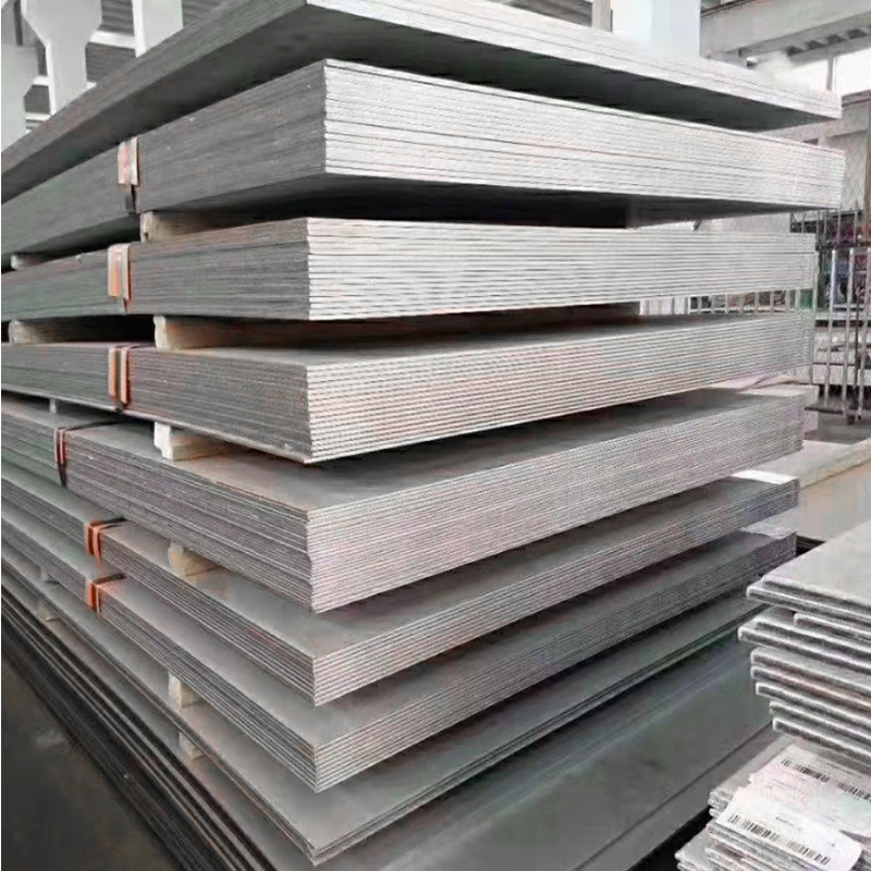 Pressure vessel boiler steel plate edge stack